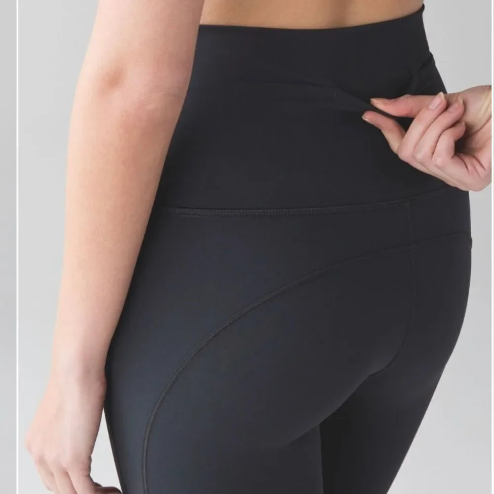 LULULEMON | Dark Gray Serene Tights High Waisted Leggings Women’s Size 10